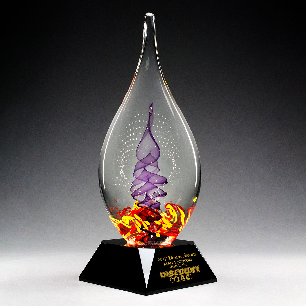 Dream Award, Art Glass