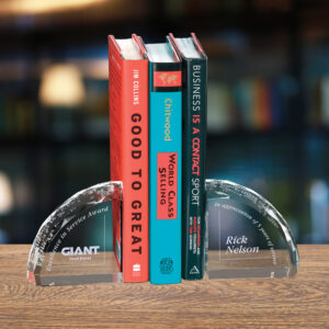Arch Bookends, Optic