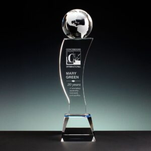 Cascade Globe, Optic