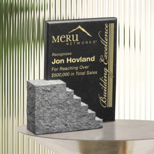 Cornerstone Award, Black Optic & Stone