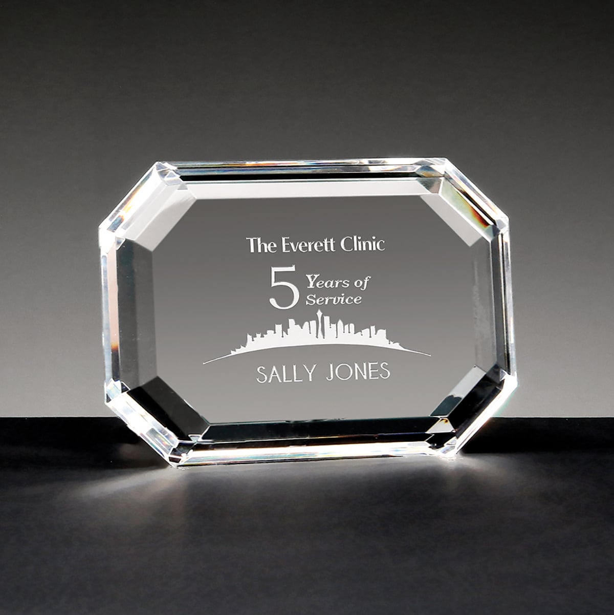 Faceted Paperweight, Optic