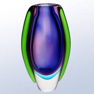 The Deep Blue Sea Vase, Art Glass