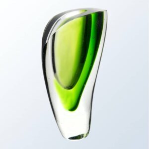 Lush Vase Green, Art Glass