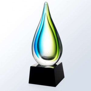 Tropic Drop, Art Glass