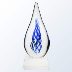 Kappa with Clear Base, Art Glass