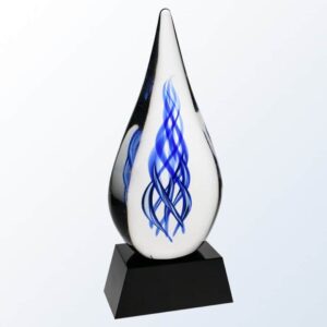 Kappa with Black Base, Art Glass
