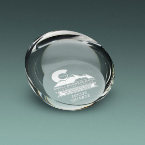Halo Paperweight, Optic