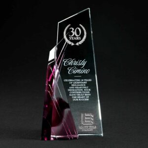 Achievement Award, Purple Optic