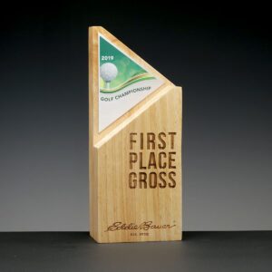 Intrepid Award, Rubber Wood