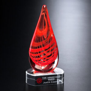Intrigue Award, Art Glass