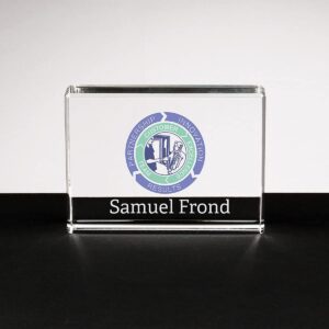 Rectangle Paperweight, Optic