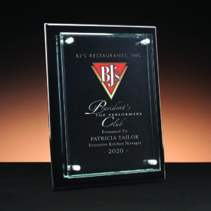 Piano Finish Wall Plaque, Black Wood