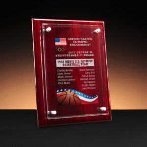 Piano Finish Wall Plaque, Rosewood