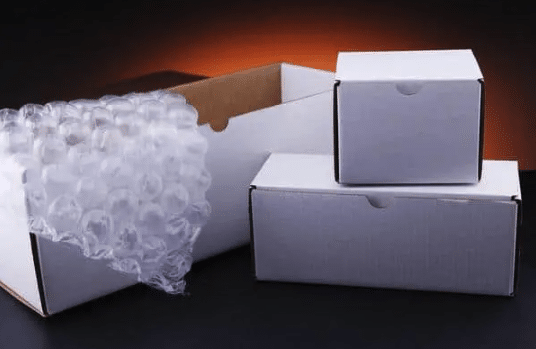Surge, Acrylic packaging