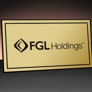 Signage Plaque, Acrylic