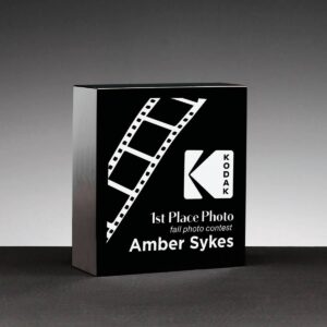 Simple Square - Black, Black Optic