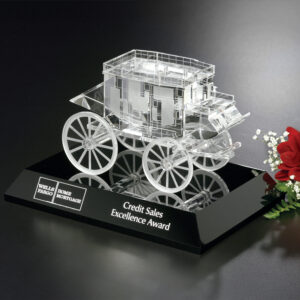 Stagecoach Award on Black Base, Optic