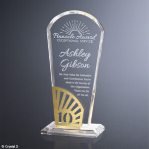 Crosby Arch Years of Service, Optic